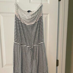 Gap strapless maxi dress